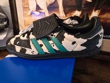 adidas Samba LT JS3930 Cow Print Core Black Lucid Blue RARE MENS SIZE 10 US NEW