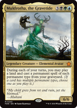 Magic MTG - Muldrotha, The Funery Flut - MINT/NMINT - DE