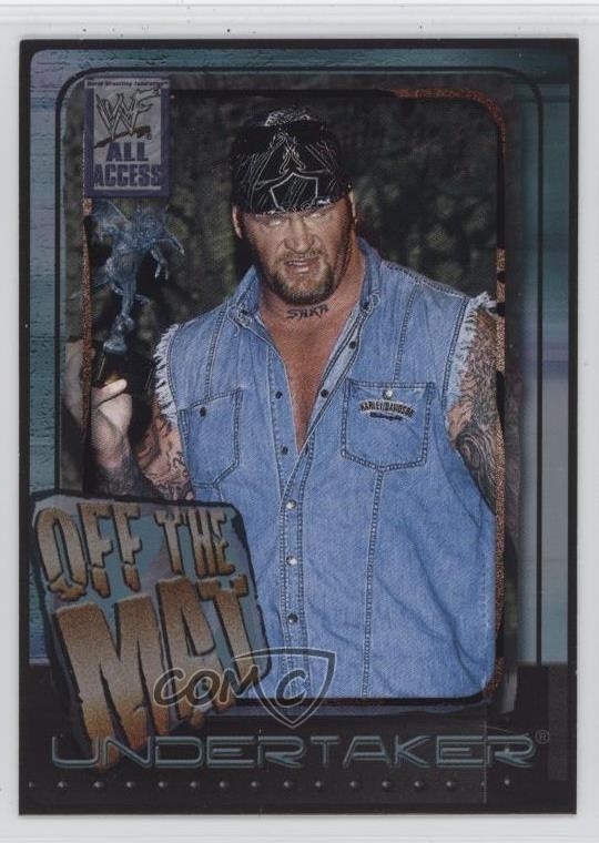 2002 Fleer WWF All Access Off The Mat Undertaker #67 1e1j