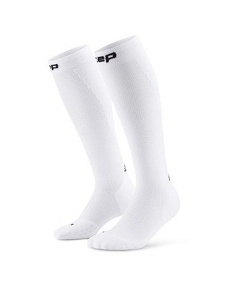 CEP RUN SOCKS TALL 5.0 Damen Laufsocken Kompressionssocken white weiß