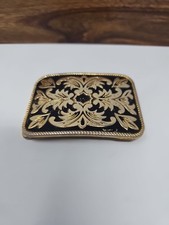Vintage Belt Buckle Women's Unisex Leaves