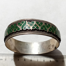 Vintage Handmade Brass Bracelet Berber Moroccan Bangle Brass Tribal Bracelet