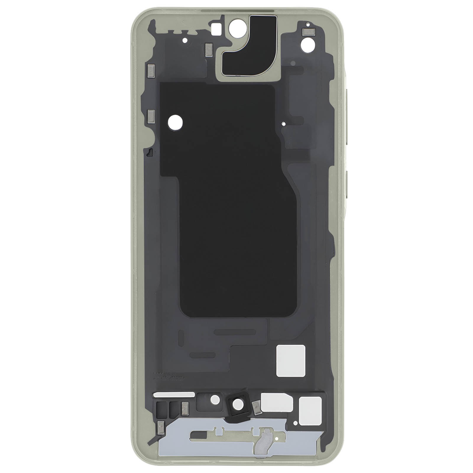 Coque de remplacement Galaxy A55 Service Pack vert pâle pour réparation de smartphone