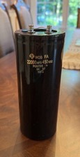 Electrolytic Capacitor 22 000 Mfd 450VDC  