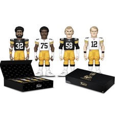 Steelers Funko Fanatics NFL Rushmore 4 Pack Vinyl Gold Legends 12” Figures Set