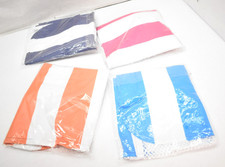 4 Inflatable Water Hammock Pool Float Mesh Lounge Multi-color Striped Lake Adult