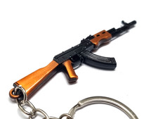AK-47 Portachiavi metallo pistola fucile portachiavi AK47 Kalashnikov 3D COD arma pistola guerra