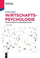 Wirtschaftspsychologie ~ Erika Spieß ~  9783...