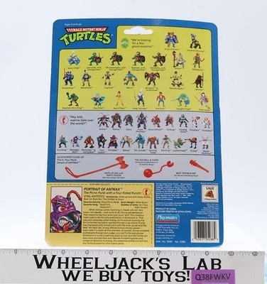 Antrax Teenage Mutant Ninja Turtle TMNT 1992 Playmates Action