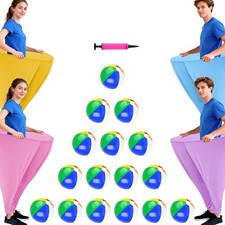 Granny Pants Yard Game Freaky Party Games Pants with 16 Bouncy Balls and 1 Ai...