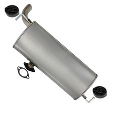 Stainless Steel Exhaust Muffler W Hangers Fits 2016-2021 Hyundai Tucson 2.0l