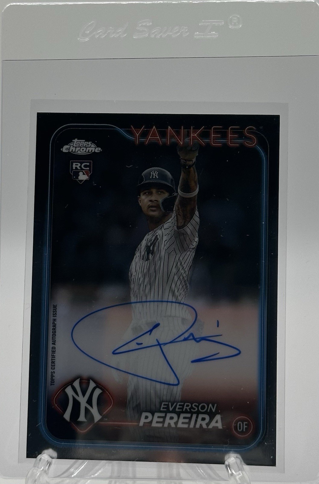 2024 Topps Chrome #RA-EP Everson Pereira Rookie Autographs