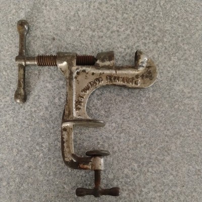 Vtg Perfection Nut Cracker CO Waco TX Cast Iron Antique Kitchen Tool