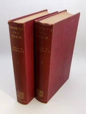 D'Arcy Wentworth Thompson / On Growth and Form 1952 2nd Edition, Reprint