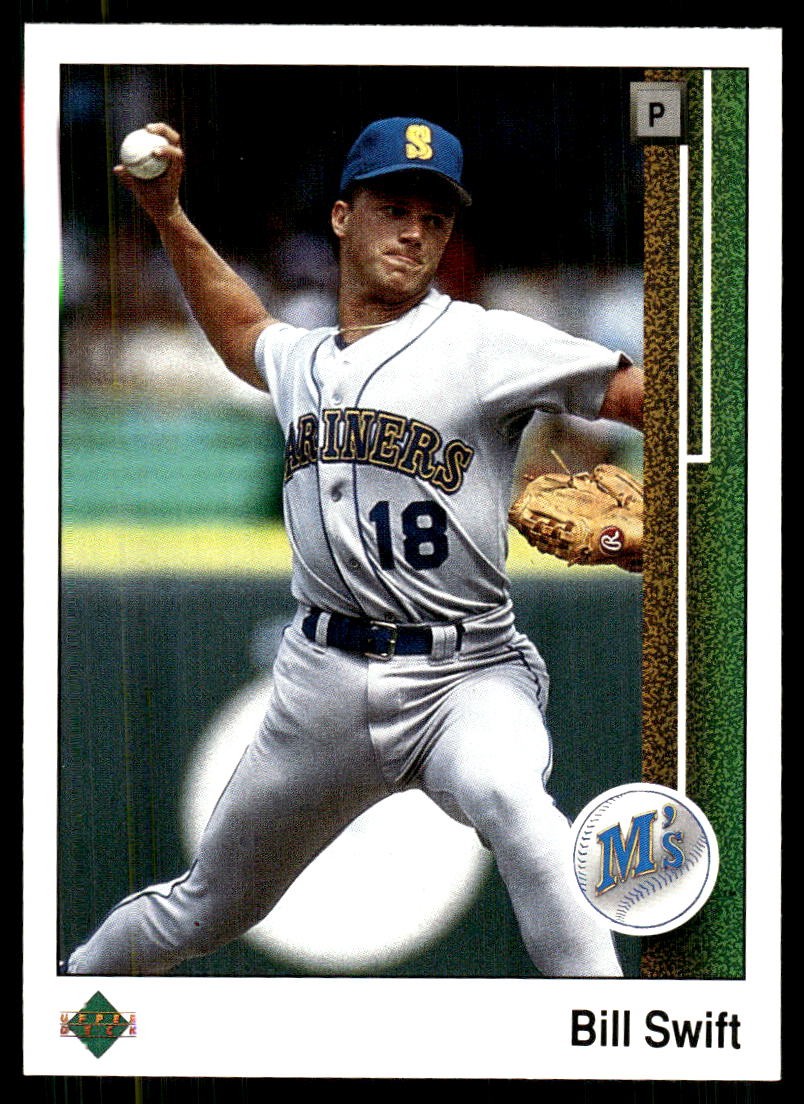 Bill Swift 1989 Upper Deck #623 Mariners FREE SHIPPING StackedPacks