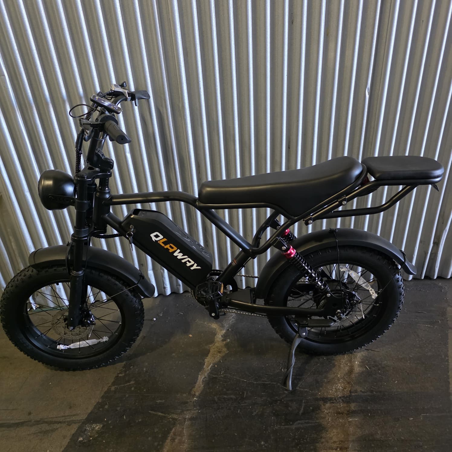 Electric Bike 1000W 48V 35MPH 30Mi 20" Fat Tire 7-Speed Suspension Disc Adults