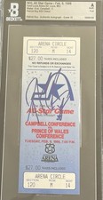 PATRICK ROY Signed 1988 NHL All-Star DEBUT TICKET  Auto 10 Canadiens  Beckett🏒