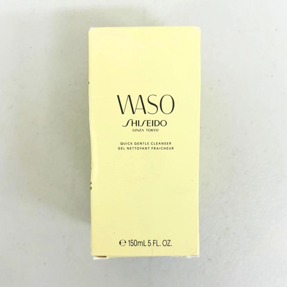 Shiseido Waso Limpador Facial Suave Rápido, Tamanho Completo - 5oz / 150ml, Novo Na Caixa - Imagem 3 de 4
