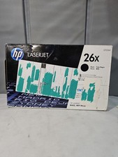 HP 26X High Yield Black Original LaserJet Toner Cartridge CF226X NEW OPEN BOX