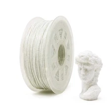 Gizmo Dorks Marble PLA 3D Printer Filament 1.75mm 1kg, White Fast Ship