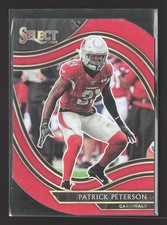 2021 Panini Select Prizm Field Level Patrick Peterson #343 Red