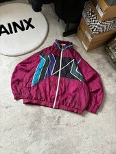 Vintage Head Track Jacket Purple Mens Size L