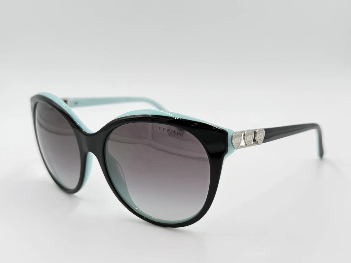 Tiffany & Co. Black Oversized Women\'s Sunglasses - TF4219 Authentic Tiffany & Co. TF4232 XXL (53 - 19) with Grey lenses and  main image 2
