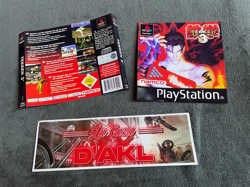 Jaquettes Avant et/ou Arrières pour Playstation 1 PS1 - REPRODUCTION - Photo 1/1