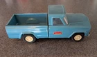 Vintage 1960's Tonka Blue Jeep Pickup Pick-Up 9” Pressed Steel Truck #52030