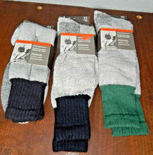 DEADSTOCK NEW Vintage 2004 Pro Spirit thermal wool blend outdoor boot socks