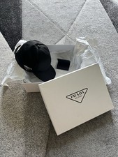 PRADA Re-Nylon Baseball Cap Herren schwarz Gr...