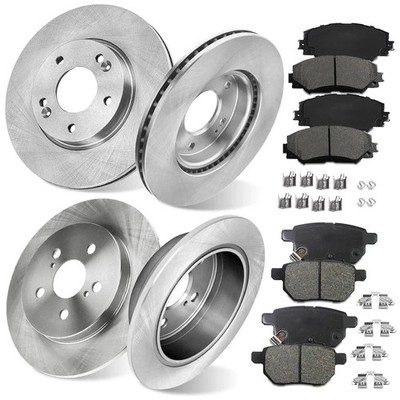 Front and Rear for 2009-2019 Corolla Brake Kit, for 2009-2014 Toyota Matrix