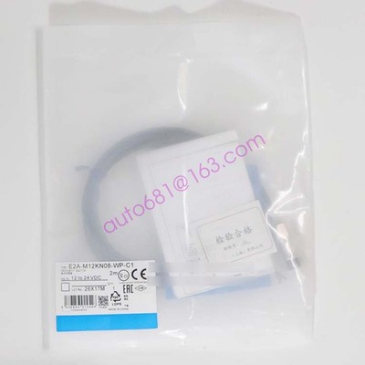 Omron E2A-M12KN08-WP-C1 Proximity Switch New One Free Shipping E2AM12KN08WPC1