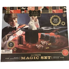 Ultimate Magic Set By F.A.O. Schwarz  24 Piece Set Creates 275+ Tricks & Shows