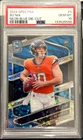 Bo Nix 2024 Spectra #6 Rookie RC Neon Blue Prizm Jersey #10/50 'ebay 1/1' PSA 10