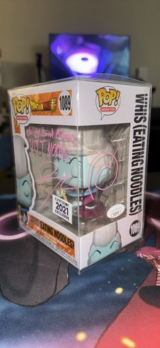 Funko Pop DBS Whis Eating Noodles 1089 signiert von Ian Sinclair JSA COA - Bild 3 von 5