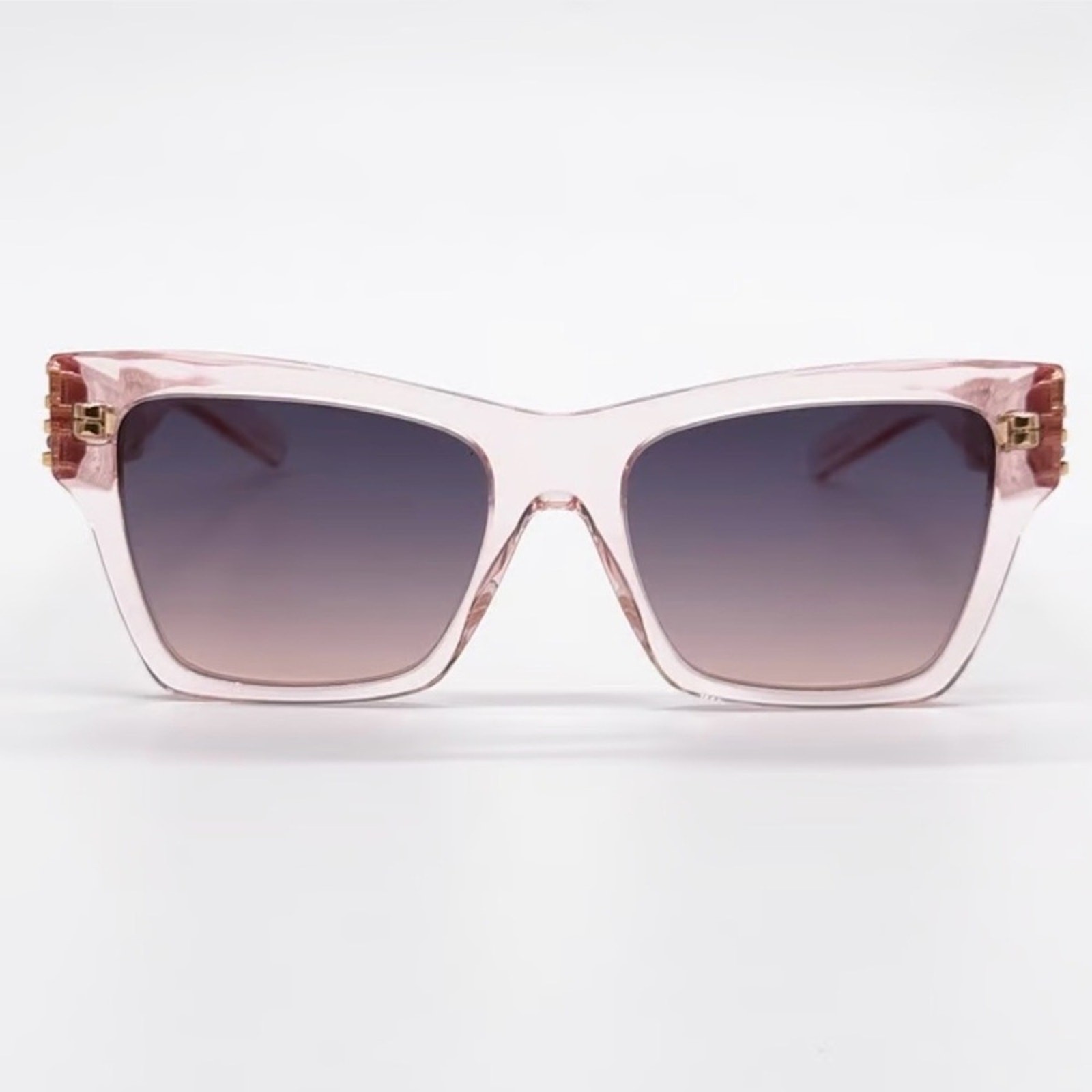 New Givenchy Transparent Pink Sunglasses with CryAuthentic 40076I 72B, Authentic thumbnail 3