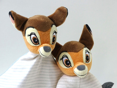 Disney Reh Bambi ''B for Bambi'' Schmusetuch & Greifling (T232)