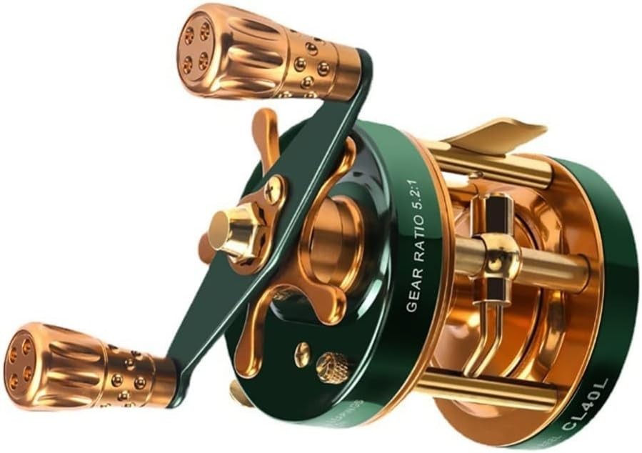 Carretes De Pesca Carrete Baitcasting Redondo - Carrete Conv