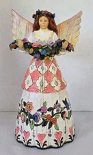 Vtg Jim Shore Heartwood Creek Angel of Gratefulness  2002  Figurine