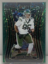 2024 Panini Select Suite Level QUINNEN WILLIAMS Green Disco 5/5 #369 BOOKEND