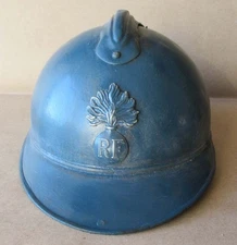 WWI FRENCH ADRIAN HELMET MODEL 1915 M15 / INFANTRY / INFANTERIE