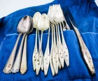 VINTAGE REED BARTON STERLING FLATWARE MIXED LOT 1 LB 4.6 OZ