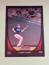 Corey Hart 2011 Bowman Chrome Milwaukee Brewers #161 S367