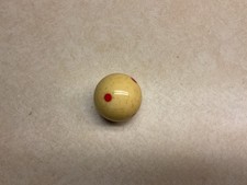 Super Aramith Pro-Cup Pool Cue Ball 2 1/4" 6 Red Dots