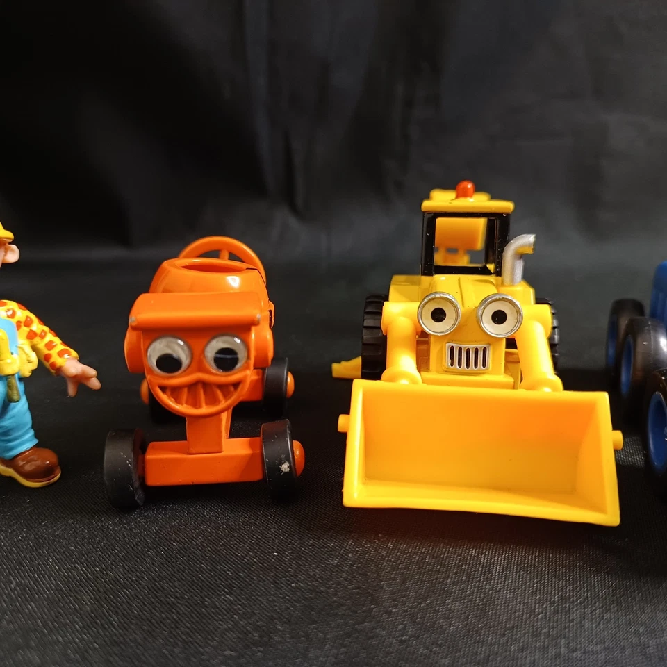 Vintage Racing Champions 1998 Bob The Builder Characters + Bob Figure 5 Set - Image 3 of 4