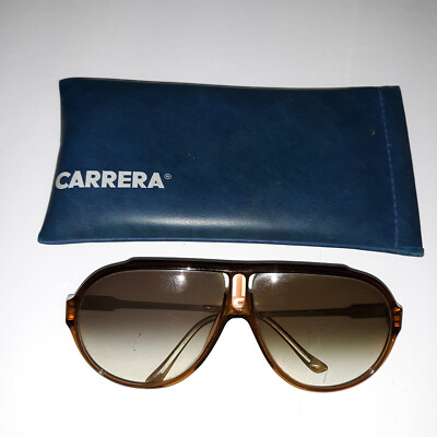 VTG Carrera Sunglasses Aviator 5565 10 Brown Gradient Made  display picture 1