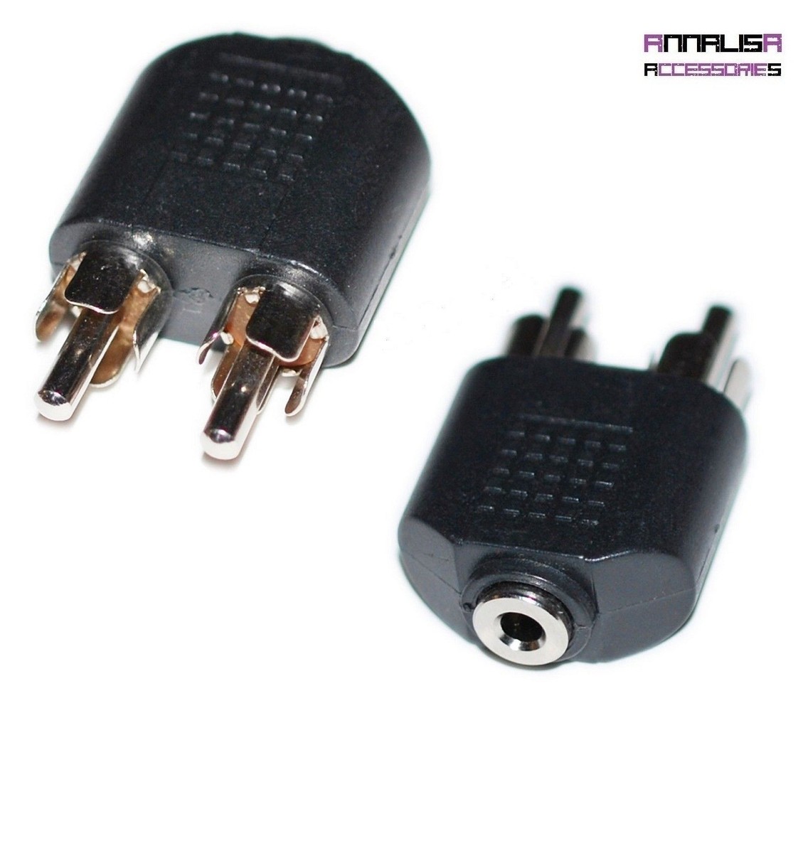 Adattatore Audio Da Spinotto 3,5 Mm MONO Maschio A Presa RCA Femmina - Per Collegamenti Vecchie Apparecchiature - Foto 6