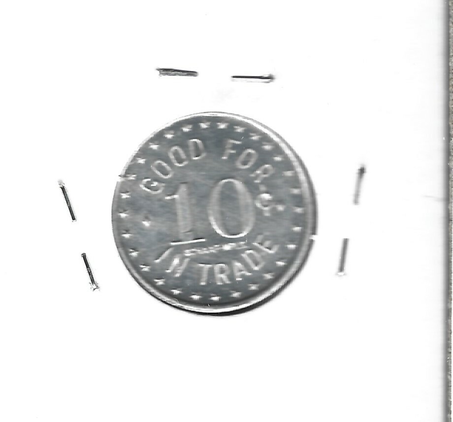Amity Oregon - Pastime - 10 cent trade token | eBay