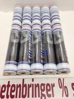 Papiertapete P+S 5X 05668-20 (5Rollen) Kindertapete Streifen Blau Rot Weiß Beig